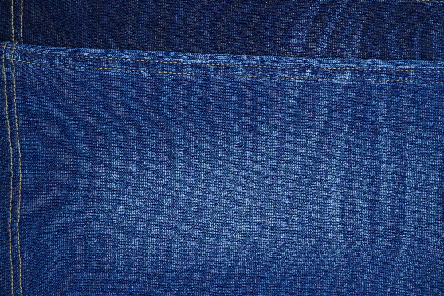 1X1 INDIGO LYCRA RIB