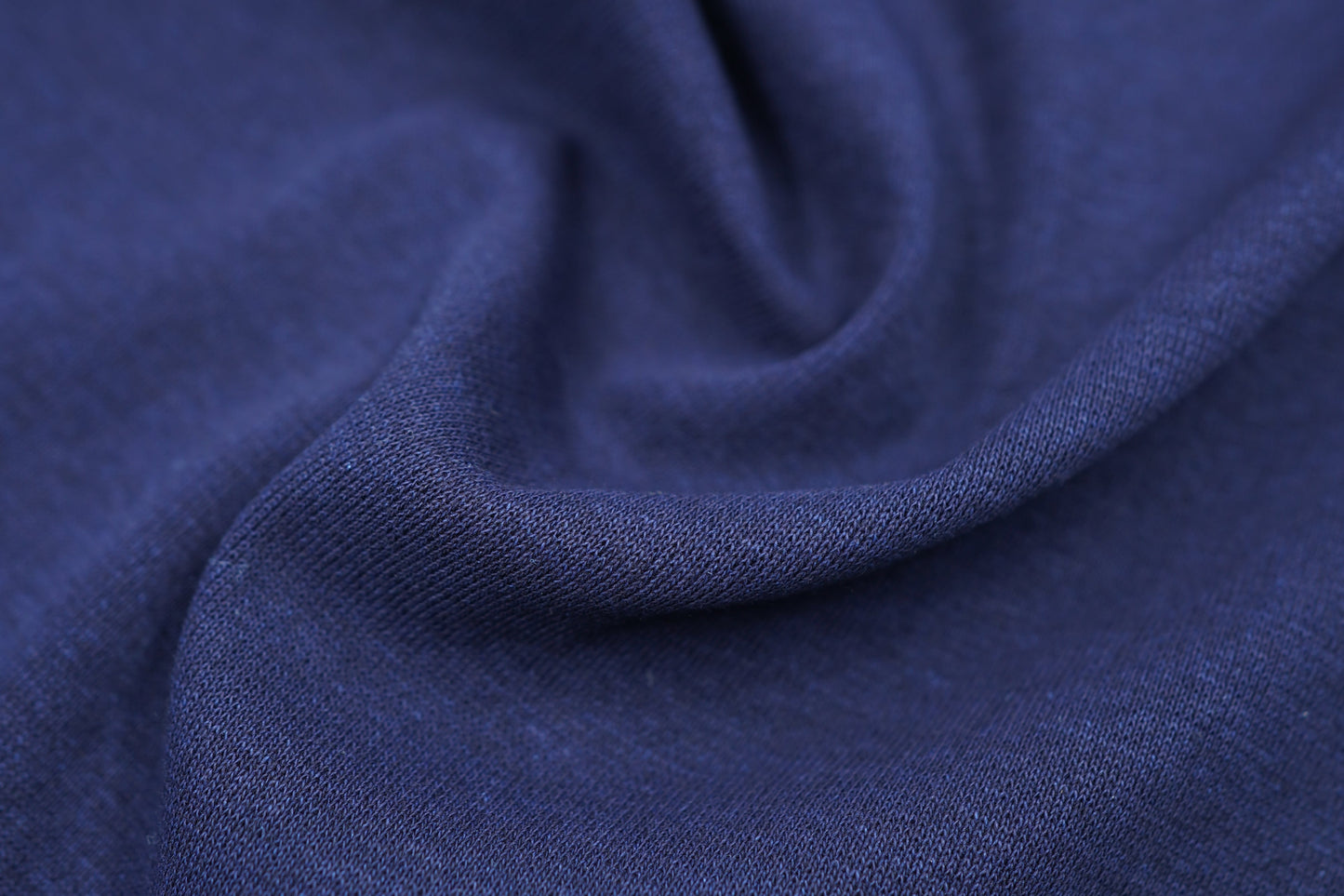 1X1 INDIGO LYCRA RIB