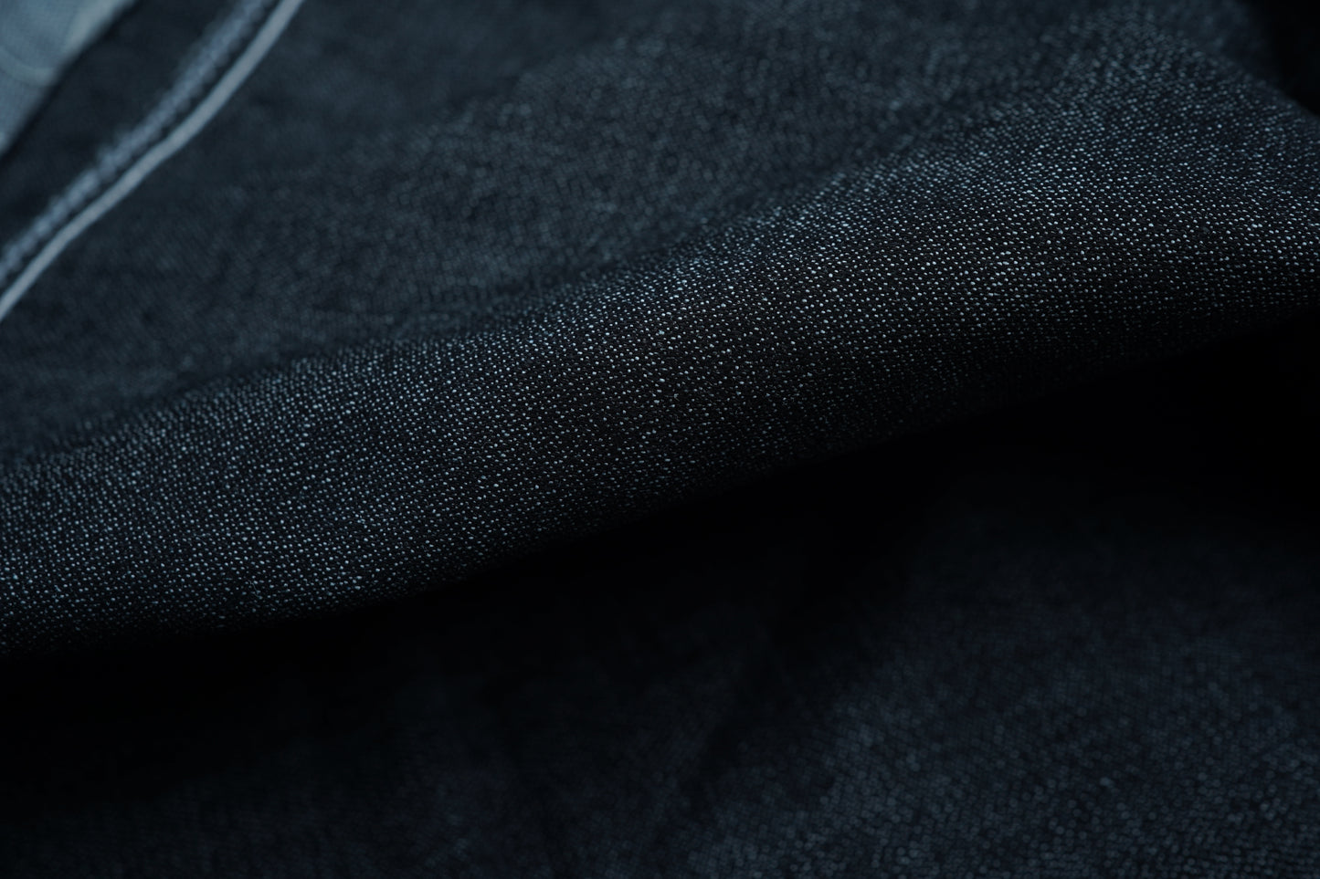 929-2 WOVEN DENIM BLACK