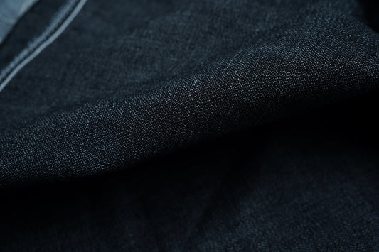 929-2 WOVEN DENIM BLACK